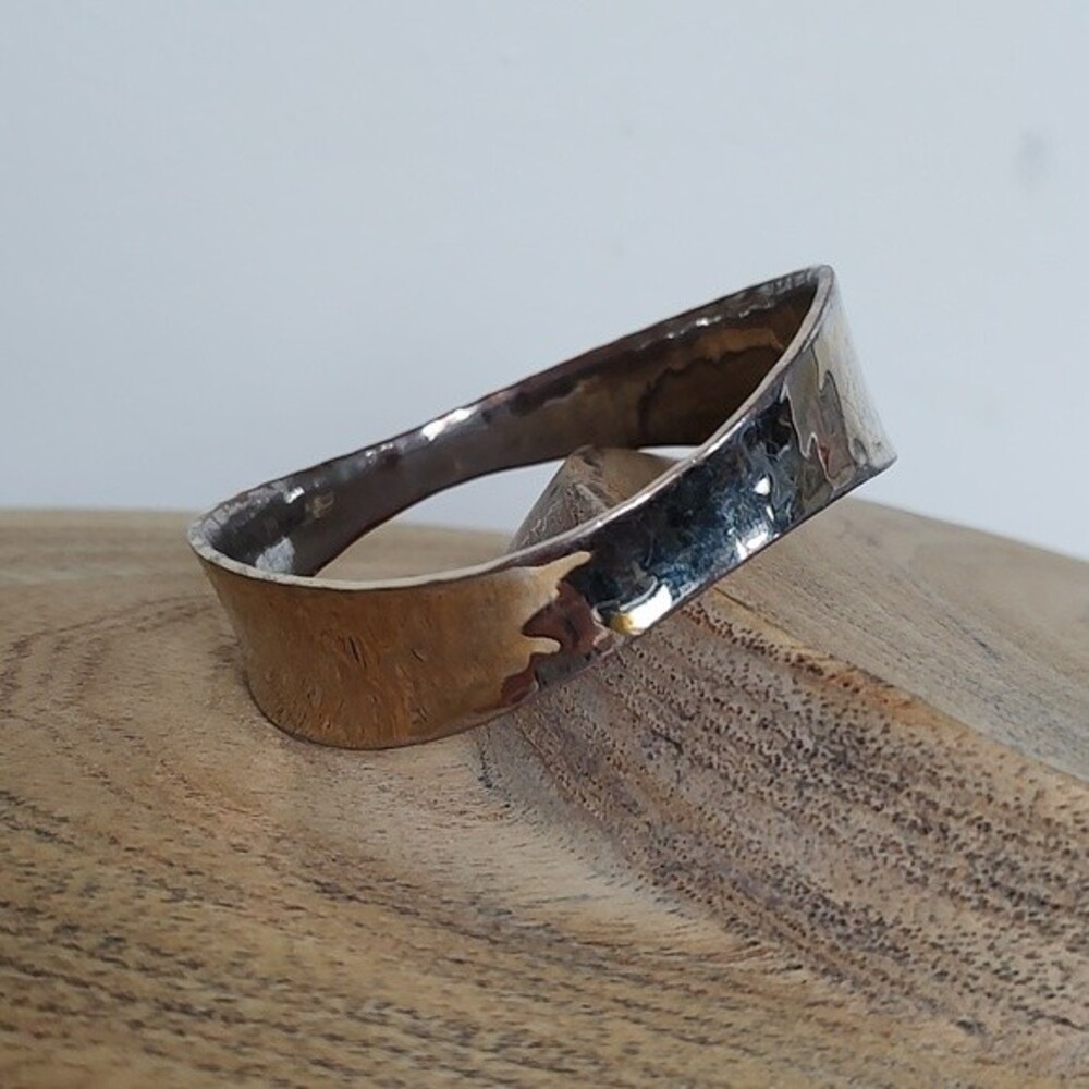 Vintage ALM SOHO Mod Brass Copper Bracelet